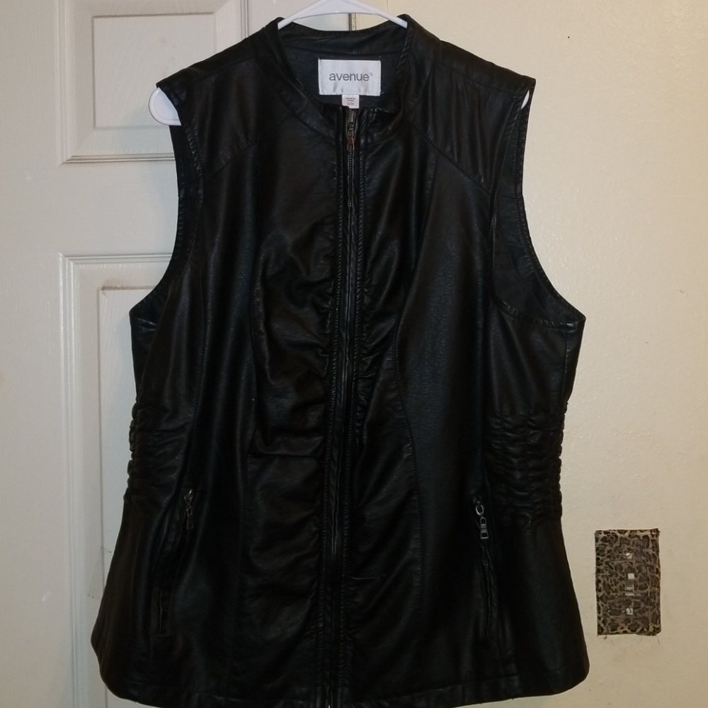 Leather jacket